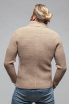 Axels-BDSR Timberline Woven Sweater Jacket In Beige Mens - Sweaters
