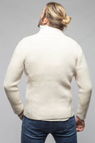 Axels-BDSR Timberline Woven Sweater Jacket In Cream Mens - Sweaters