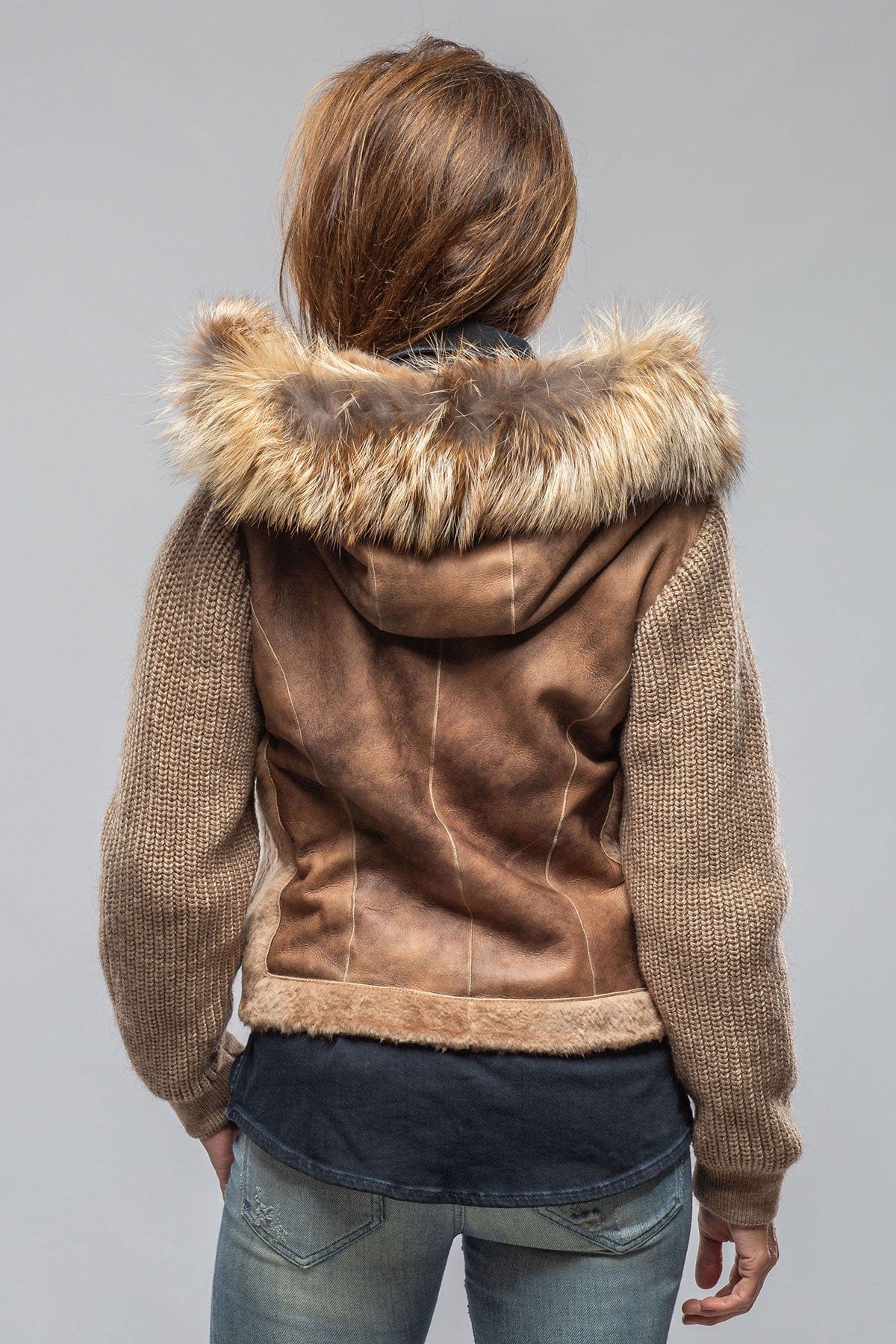 Beki Side Zip Shearling - AXEL'S