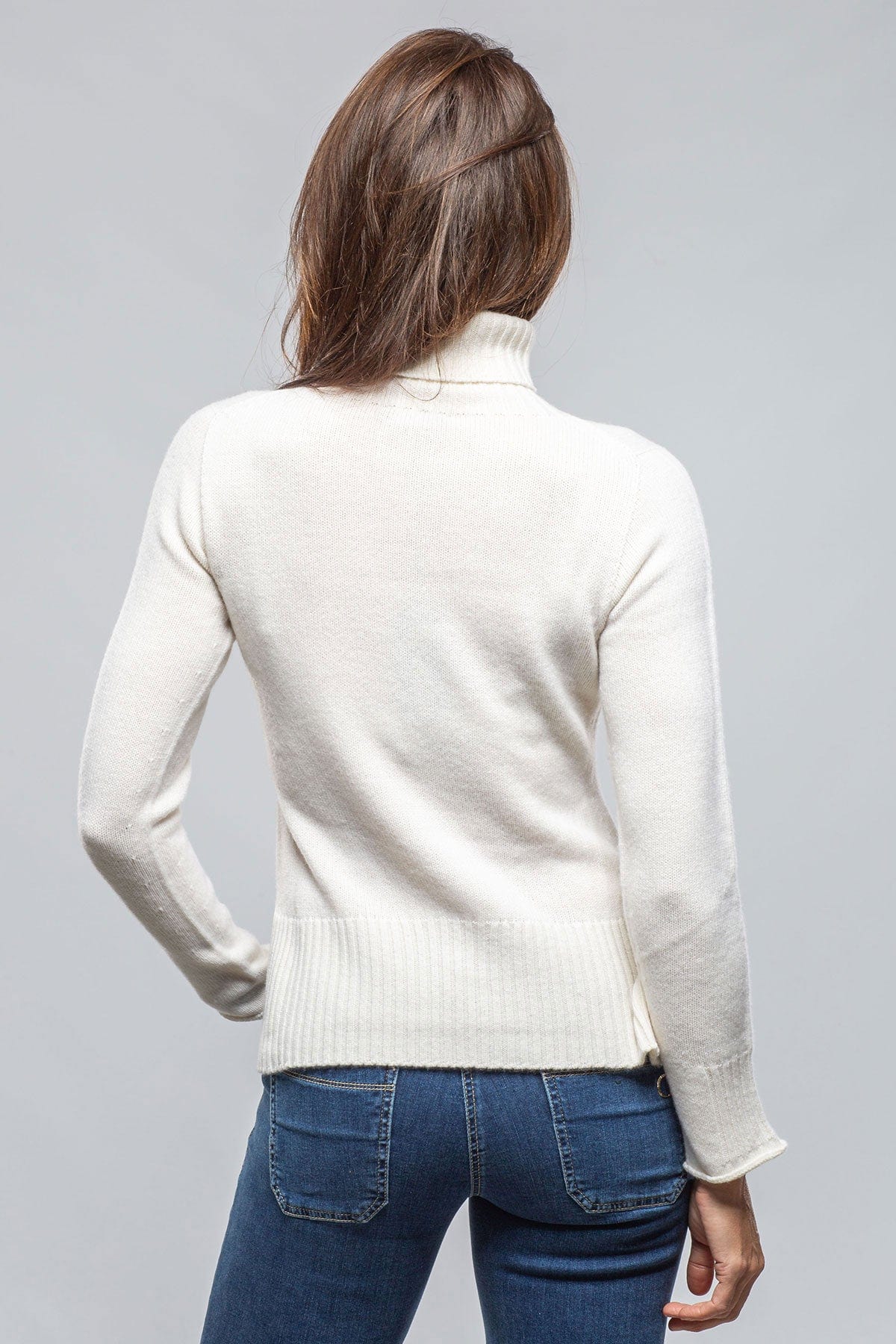 Dori Fitted Sweater In Burro - AXEL'S