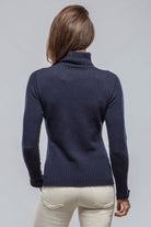 Dori Fitted Sweater In Notte - AXEL'S