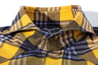 Altai Brushed Cotton Check In Yellow - AXEL'S