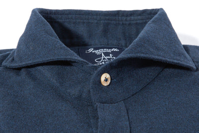 Bernasconi Cotton Flannel in Navy - AXEL'S