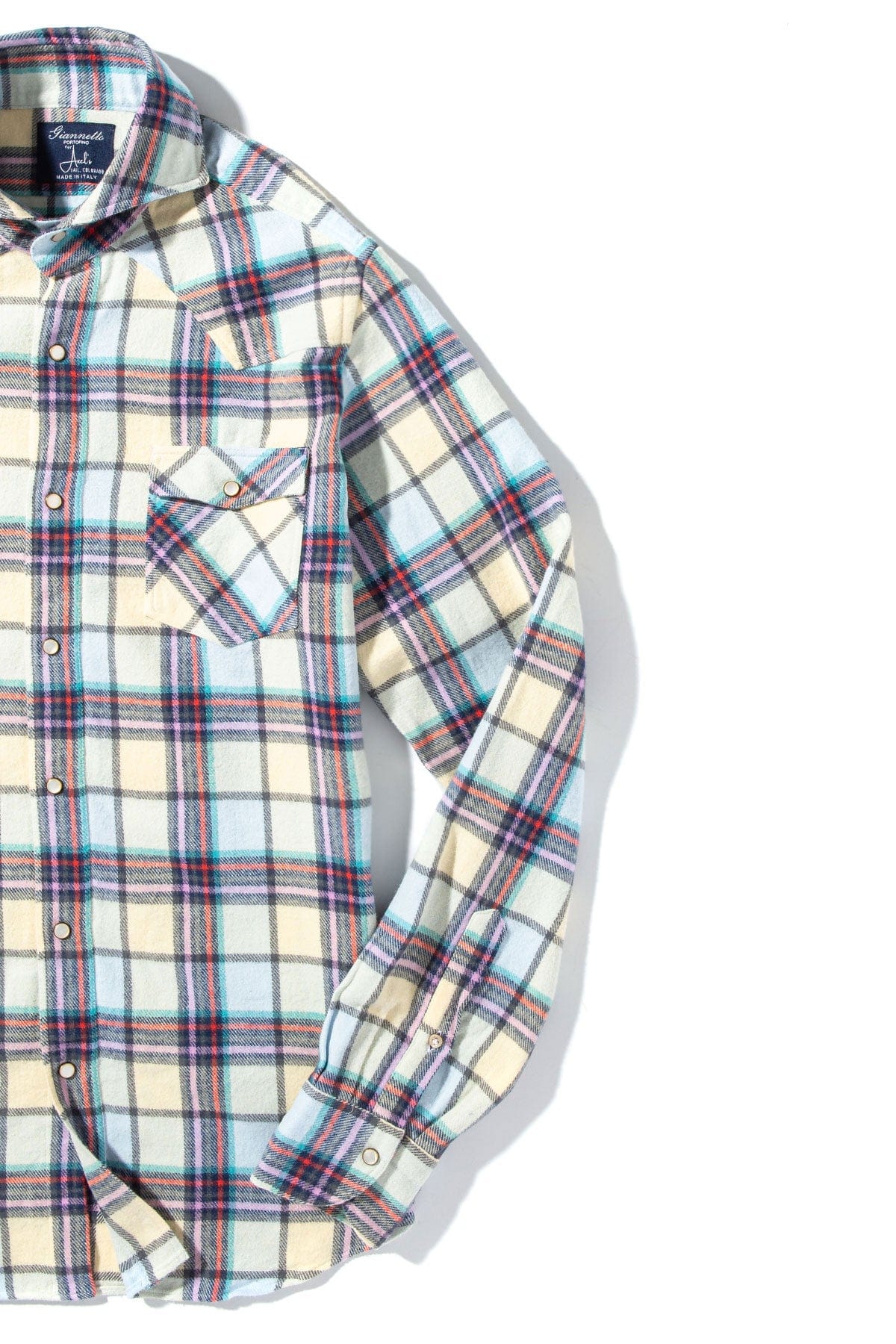 Caucasus Brushed Cotton Check Shirt - AXEL'S