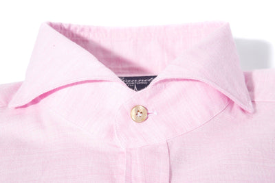 Diablo Cotton Shirt in Pink - AXEL'S