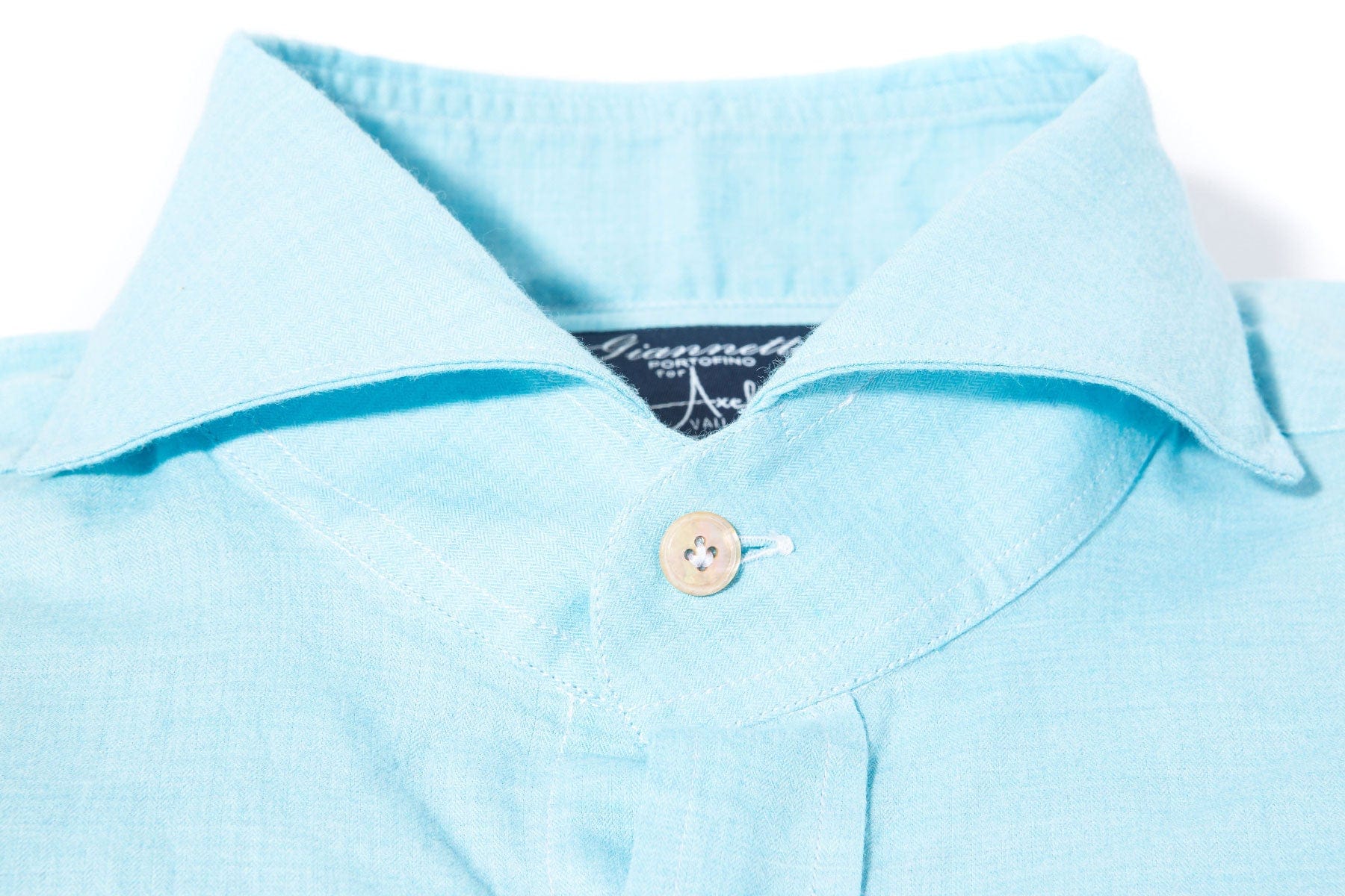 Diablo Cotton Shirt in Turquoise - AXEL'S