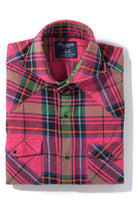 Lena Brushed Cotton Check In Pink - AXEL'S