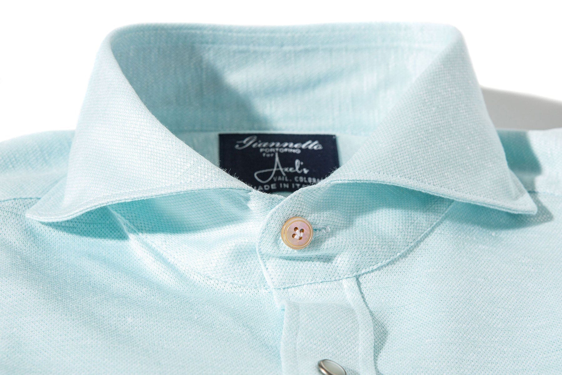 Schwinn Cotton Linen Shirt in Lt. Blue - AXEL'S