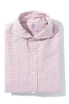 Targa Cotton Cashmere Shirt In Purple - AXEL'S