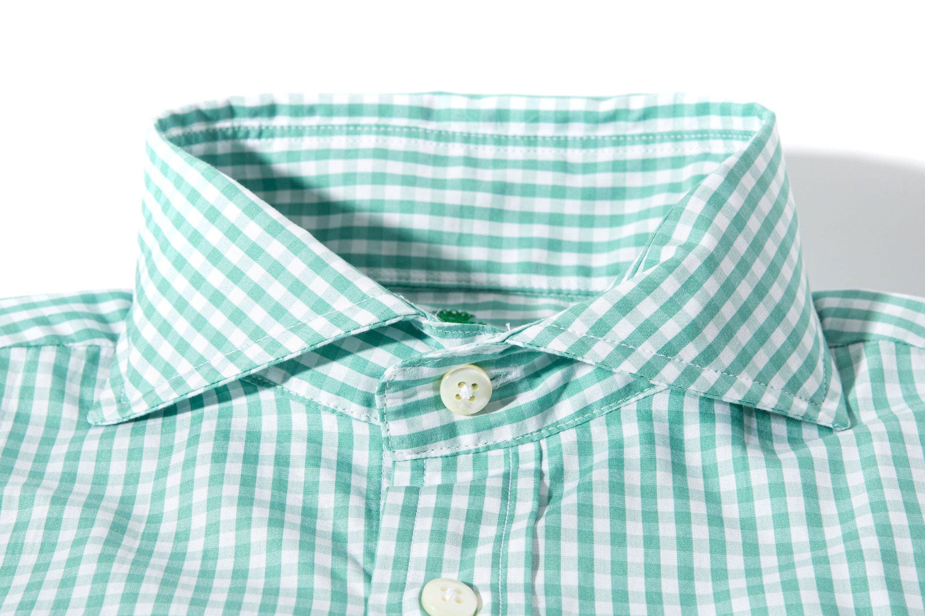 Triad Check Shirt in Green - AXEL'S