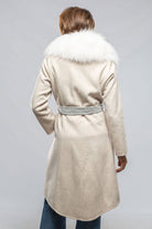 Liana Virgin Wool Coat In Oatmeal - AXEL'S