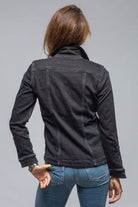 Beale Over-Dyed Denim Jacket In Nero - AXEL'S