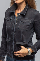 Axel's Premium Denim Beale Over-Dyed Denim Jacket In Nero | Ladies - Outerwear - Lightweight