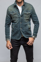 Chase Denim Jacket In Cactus - AXEL'S