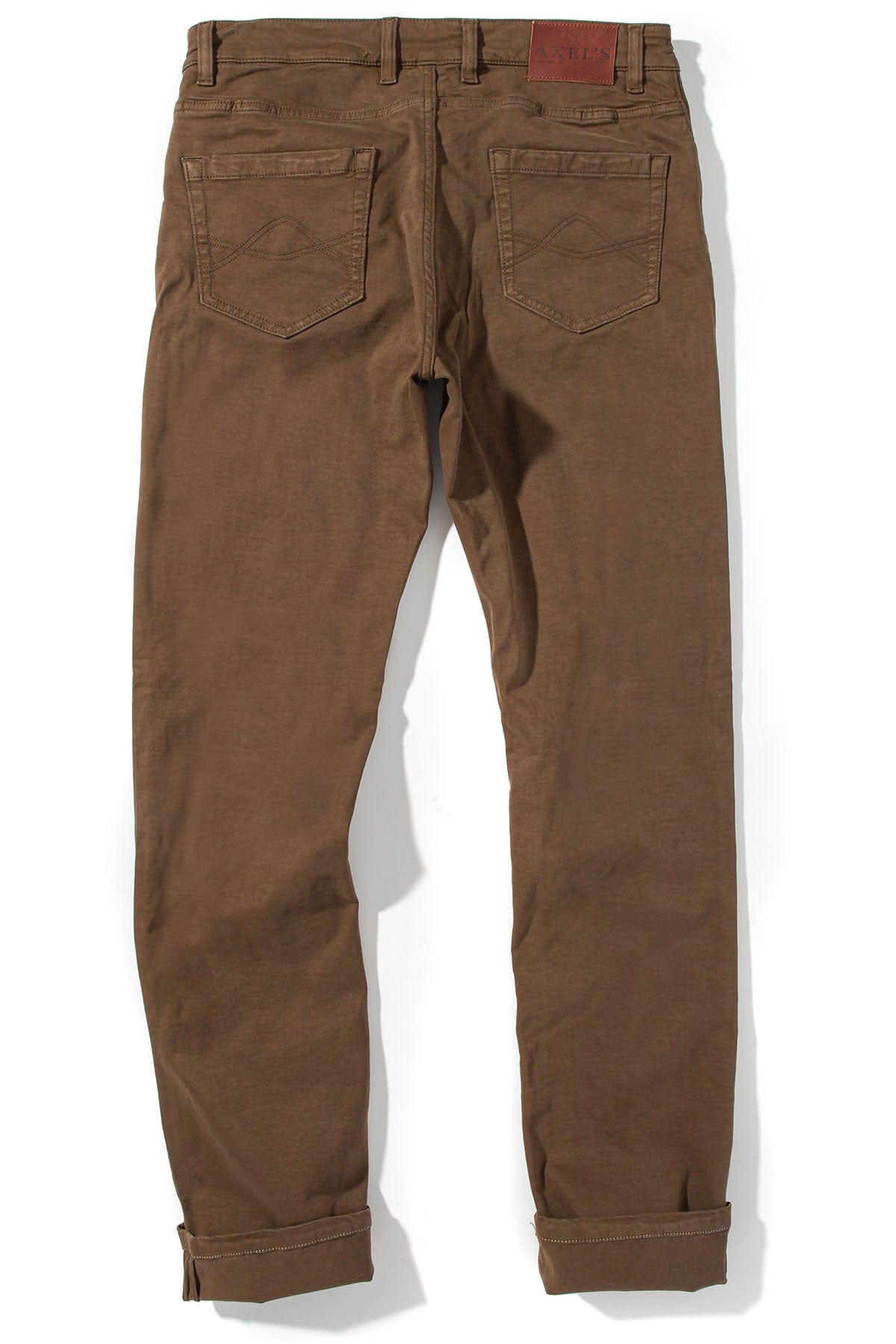 Colorado Soft-Touch Slim Jeans In Liquirizia - AXEL'S