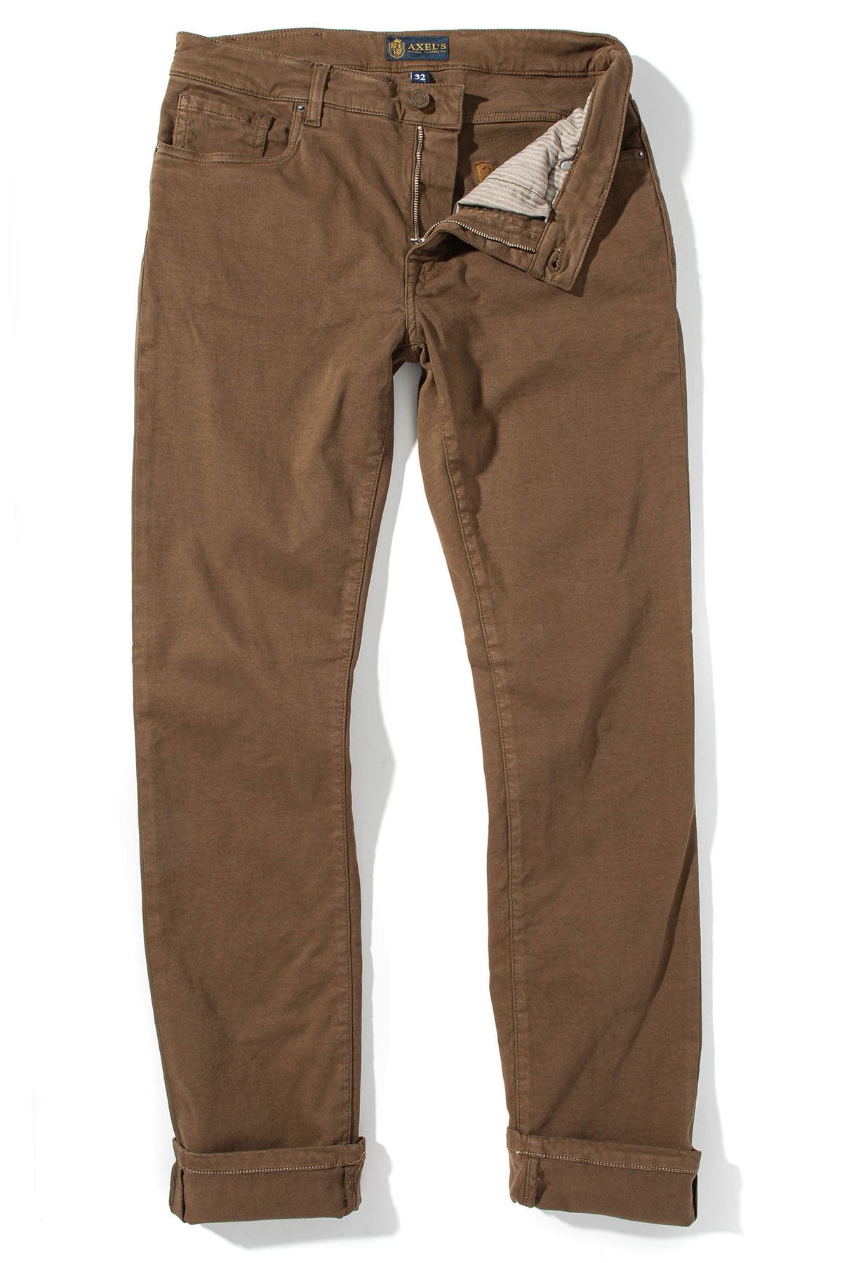 Colorado Rugged Soft Touch Jeans In Liquirizia - AXEL'S