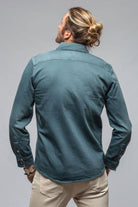 Ranger Colored Denim Snap Shirt In Ottanio - AXEL'S