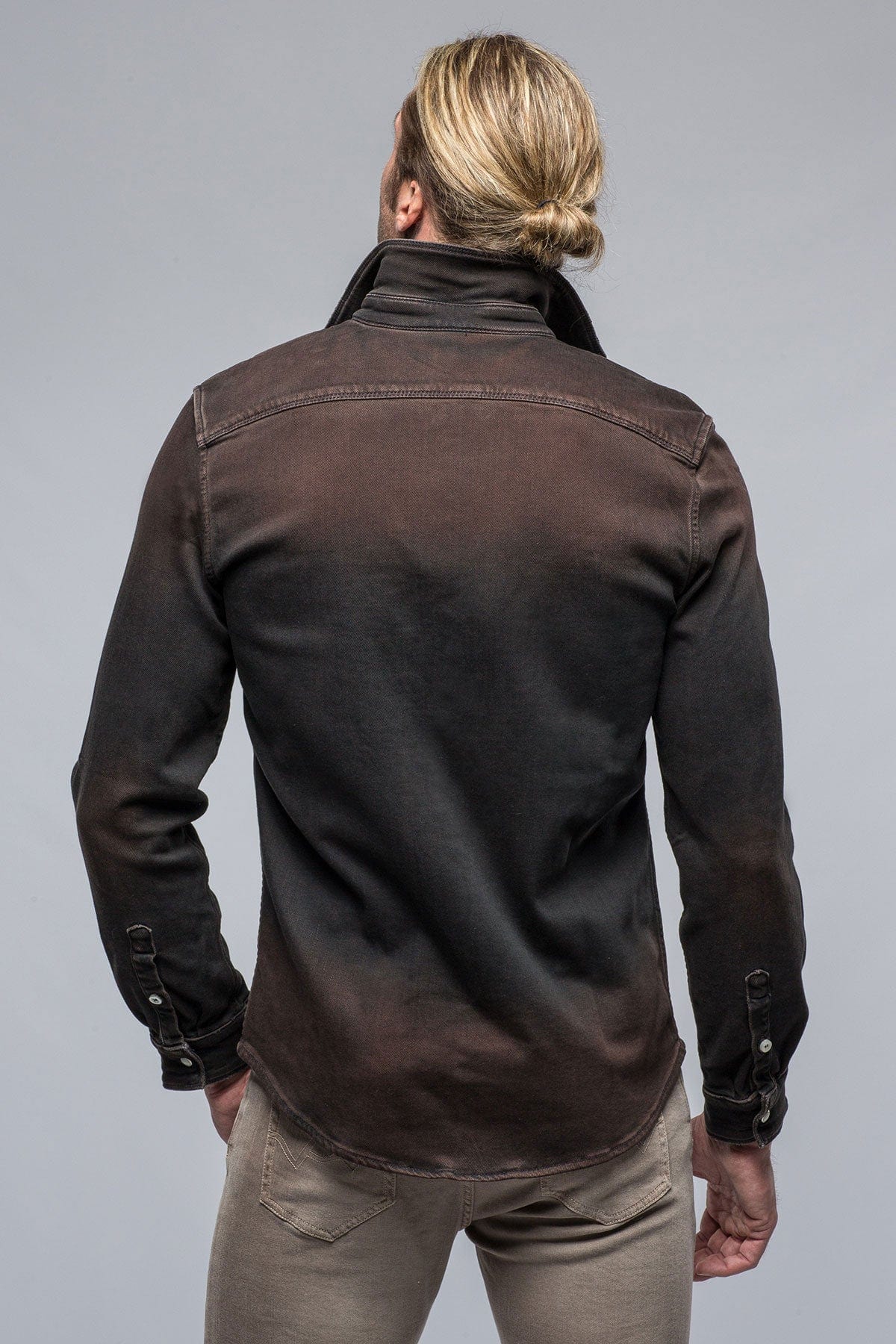 Roper Over-Dyed Western Snap Shirt In Wenge - AXEL'S