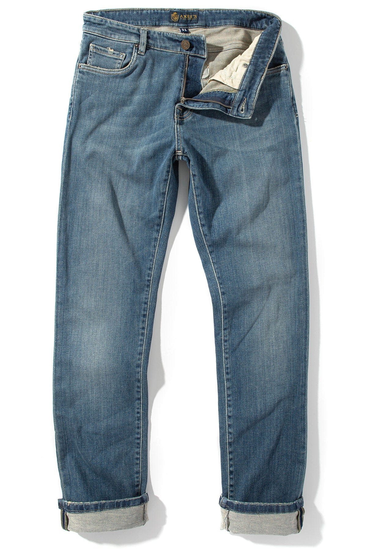 Sedona Denim In Mid Wash Blue - AXEL'S