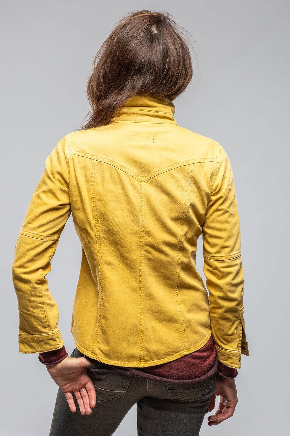 Sweetwater Denim Shirt In Curcuma - AXEL'S