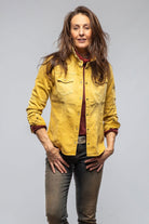 Axels Premium Denim Sweetwater Denim Shirt In Curcuma Ladies - Tops