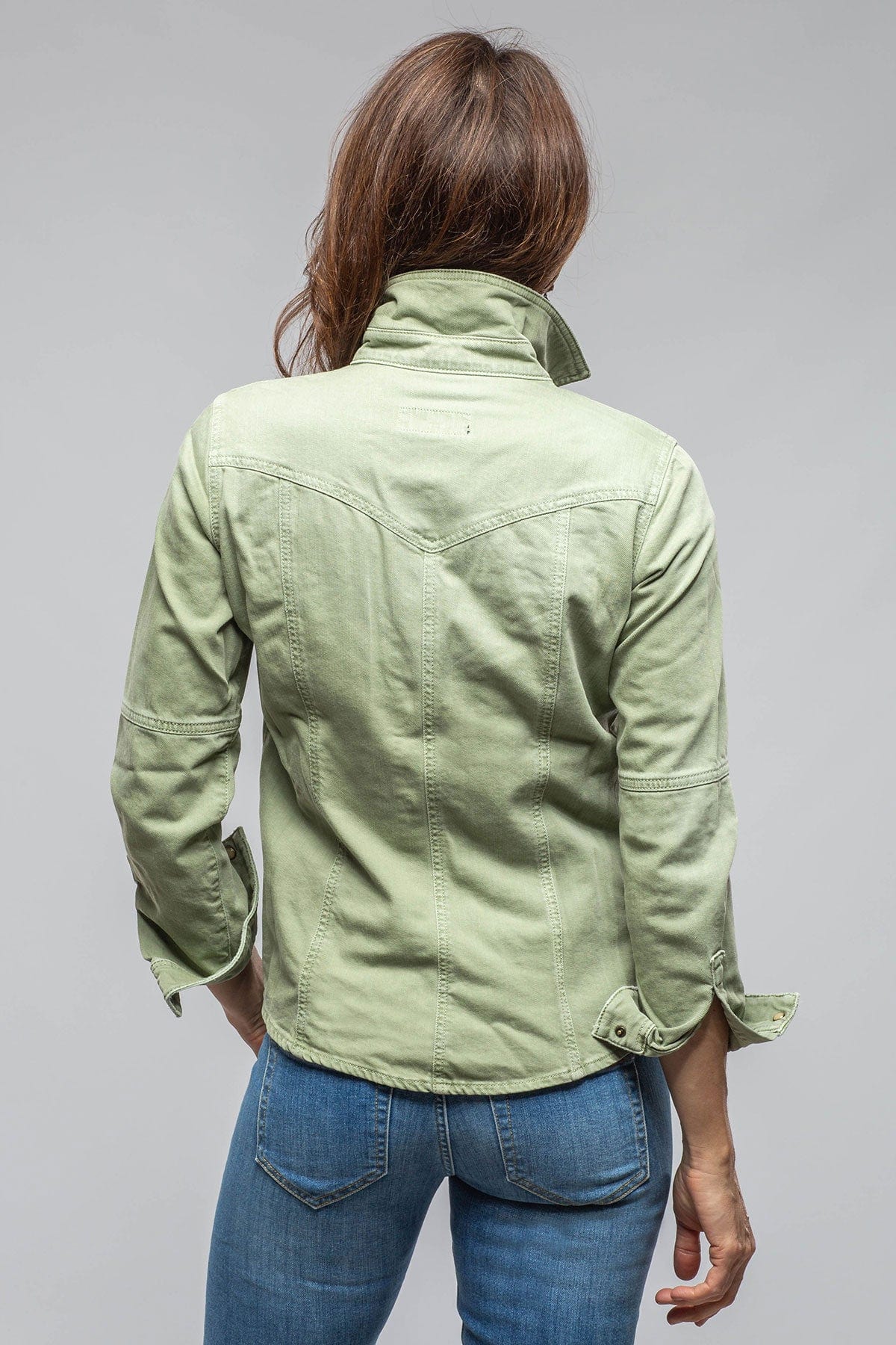 Sweetwater Denim Shirt In Menta - AXEL'S