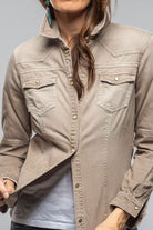 Sweetwater Denim Shirt In Tortora - AXEL'S