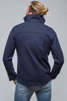 Baldassari Sooter Cashmere Shirt In Blueprint | Mens - Sweaters