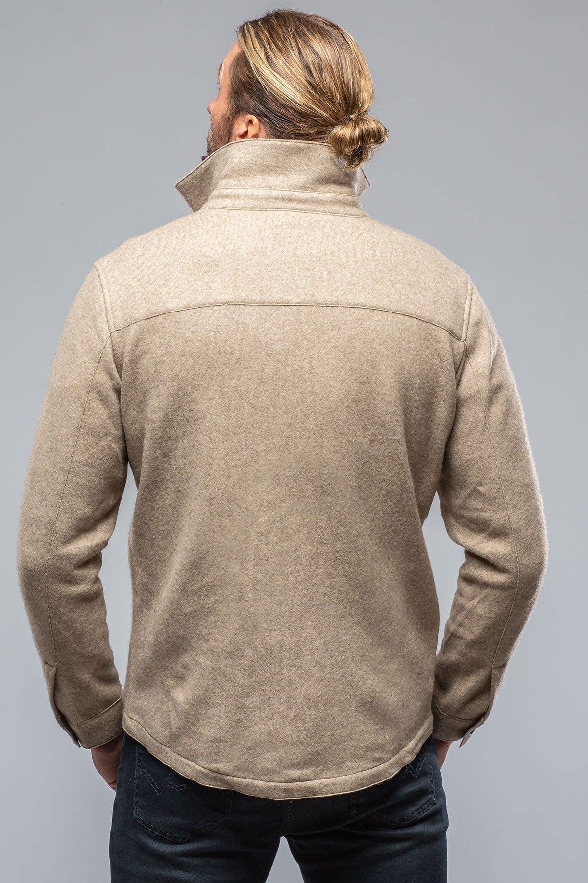 Sooter Cashmere Shirt in Natural - AXEL'S