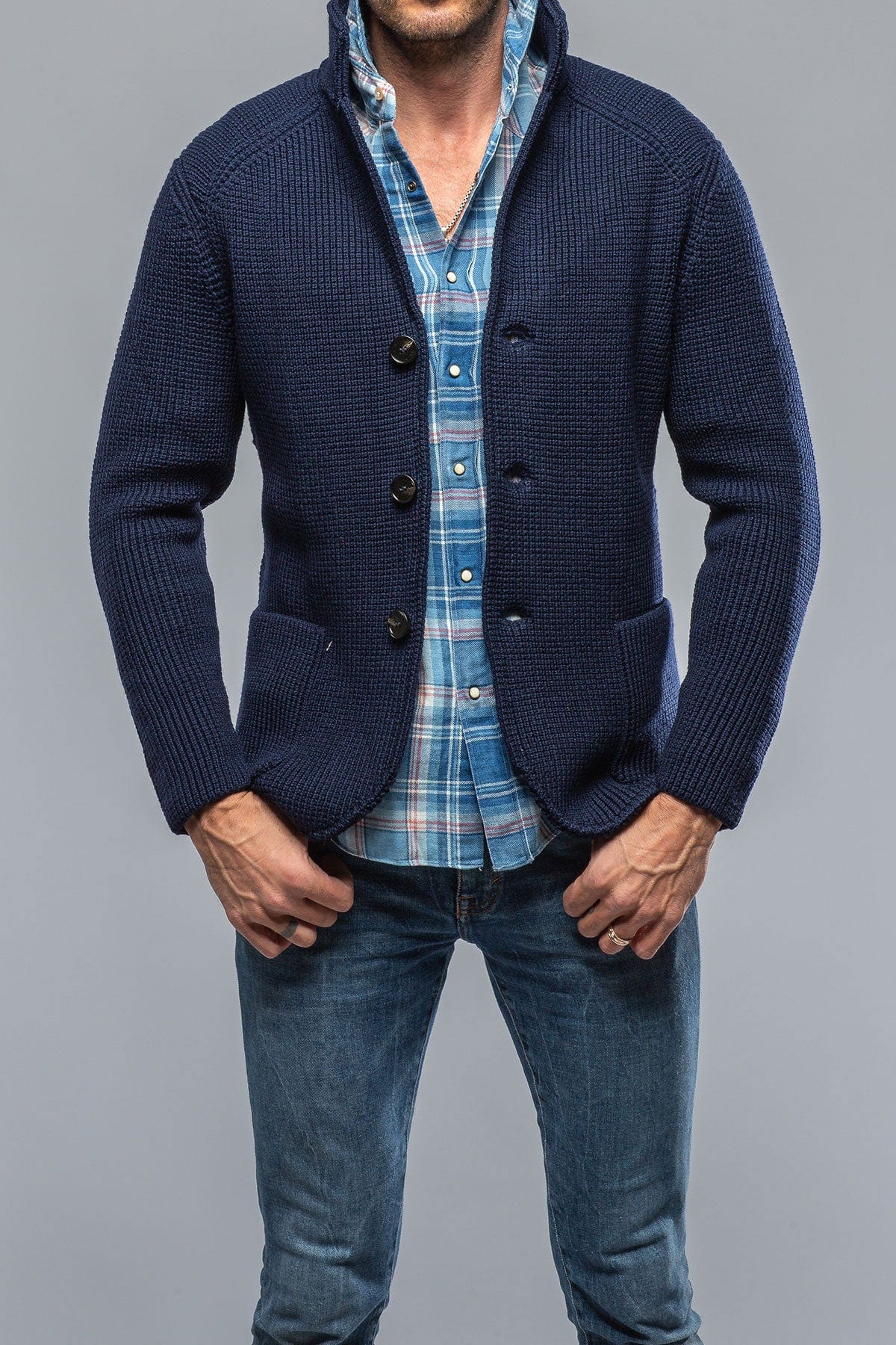 Better Sweater Jacket- Stonewash – Lone Star Dry Goods