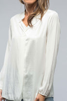 Caspian V-Neck Blouse - AXEL'S