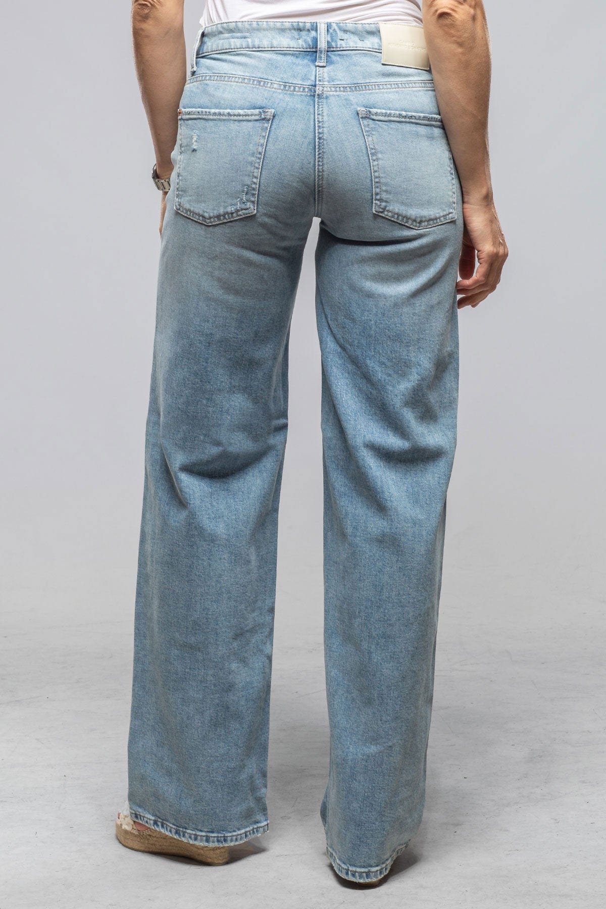 Cambio Aimee Super Bleached Destroyed Jean Ladies - Pants - Jeans