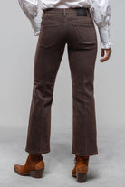 Cambio Francesca Cropped Jean In Chocolate Over-dye Ladies - Pants - Jeans