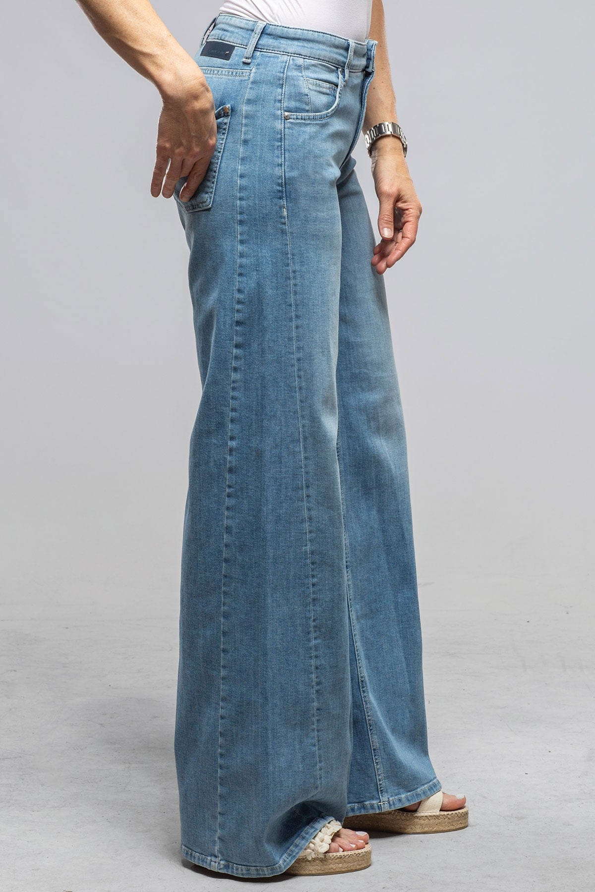パンツ CAMBIO Damage Paint Stretch Denim Pants 30%OFF【CAMBIO(カンビオ)】11oz Damage Paint Stretch Denim