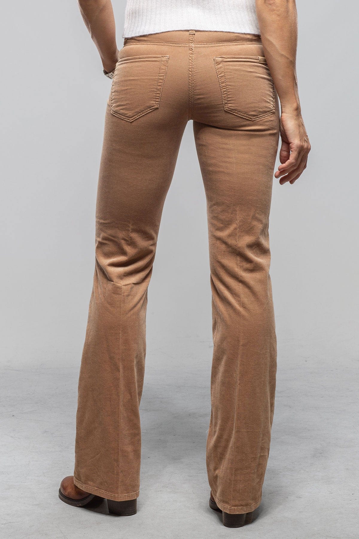 Cambio Paris Flared Corduroy In Beige Ladies - Pants - Jeans