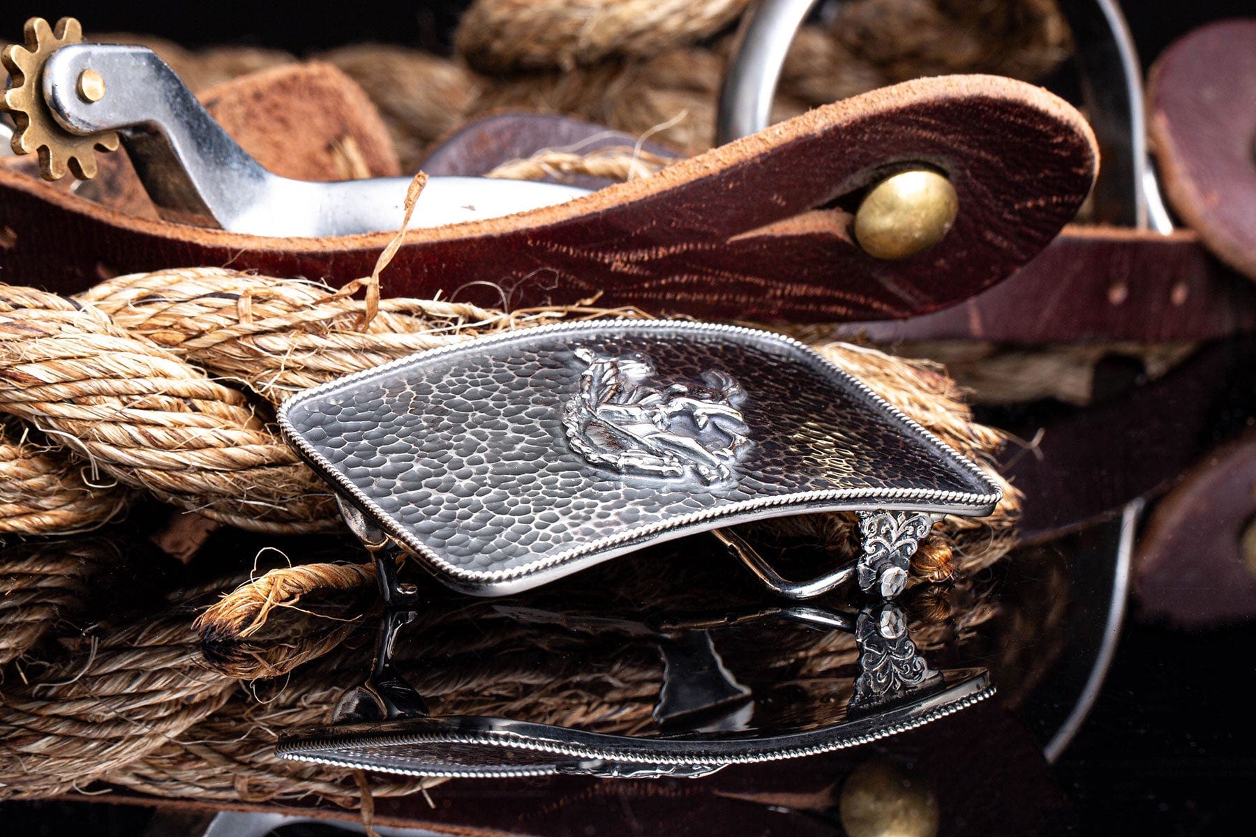 Clint Orms Bowie 1401 Belts And Buckles - Trophy