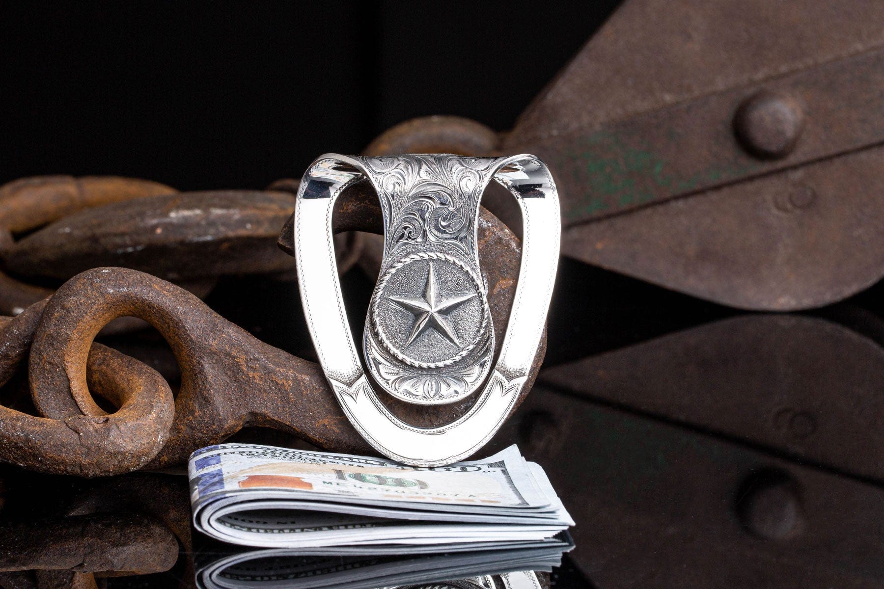 Clint Orms San Jac 1800 Star Mens - Accessories - Money Clips
