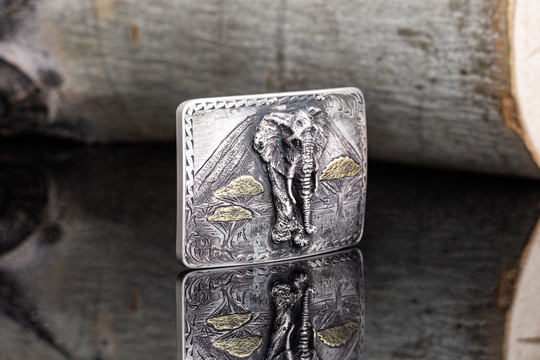 Elephant brand キャピタル Comstock Heritage AB Elephant Trophy Buckle | Axel's of Vail