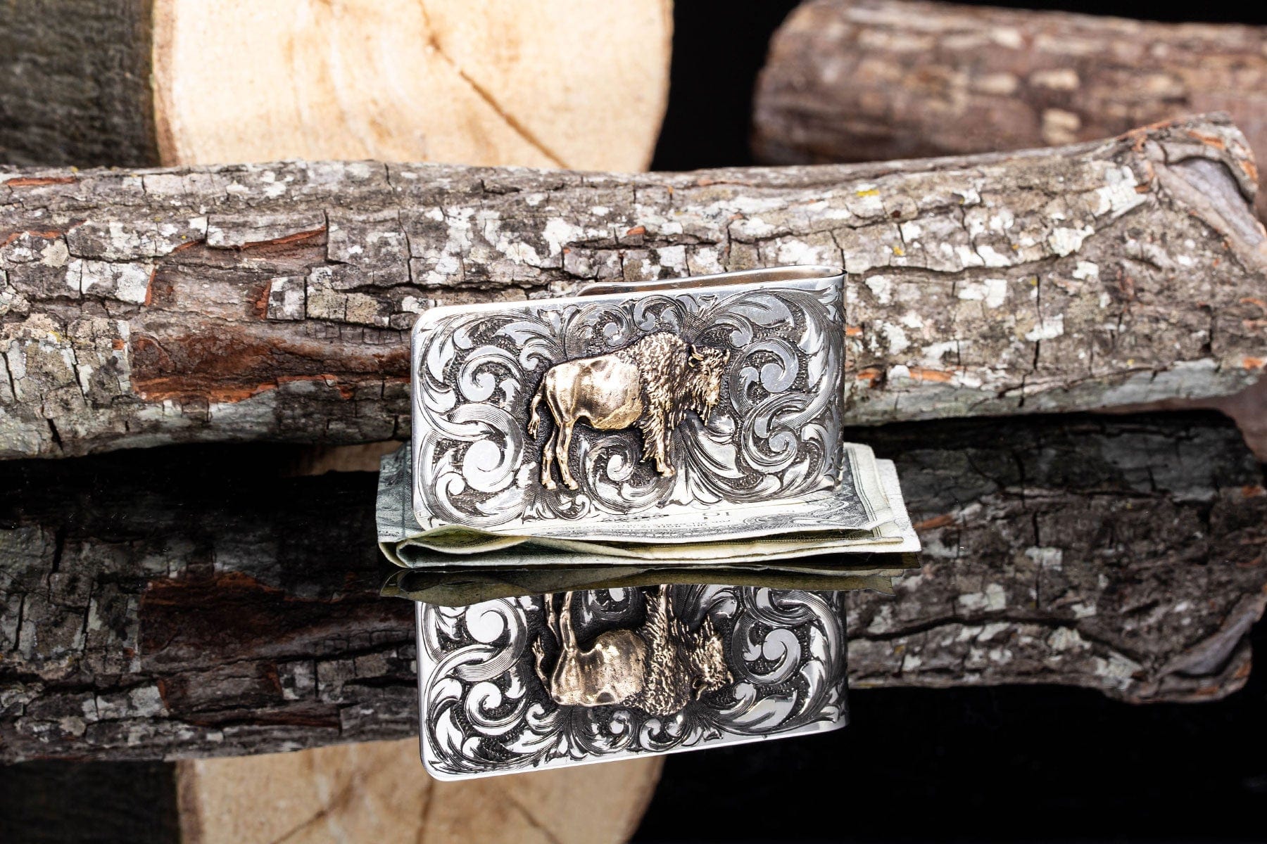 Austin 14k Buffalo Money Clip - AXEL'S