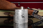 Comstock Heritage Hammered Hip Flask W/Star Mens - Accessories - Barware