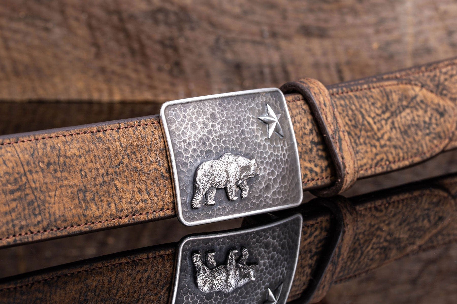 Mason Bear & Star Trophy Buckle - AXEL'S