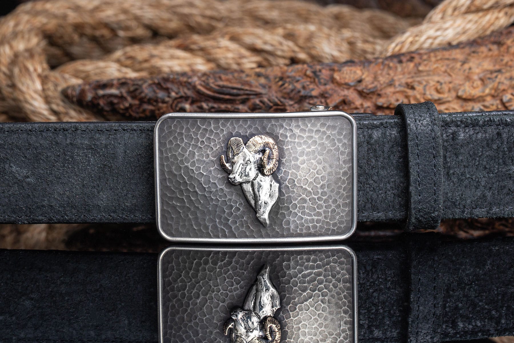 Comstock Heritage Mason Bridge Bighorn Ram Belts And Buckles - Trophy
