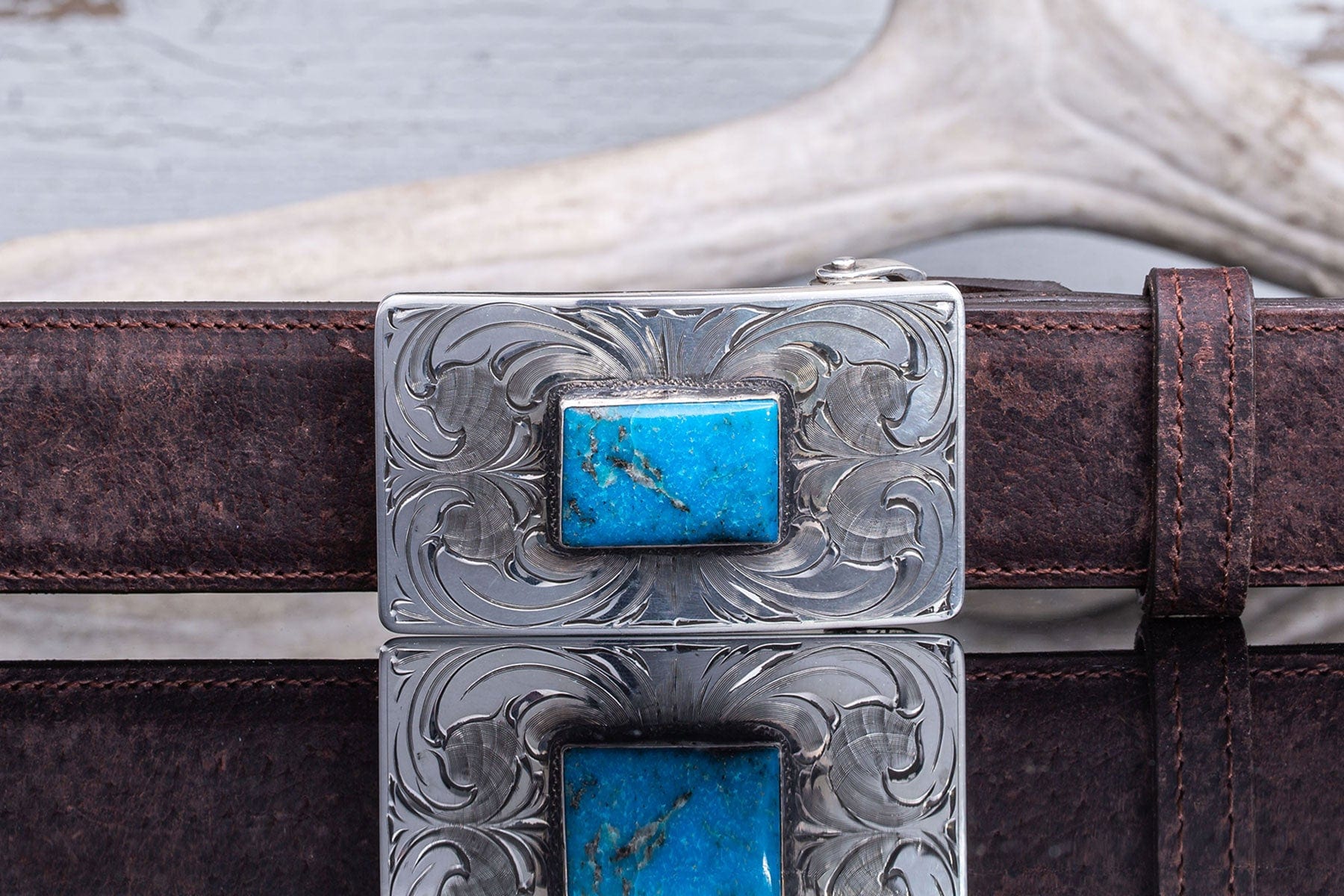 Comstock Heritage Mason Jamison Turquoise Belts And Buckles - Trophy