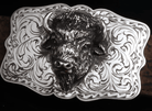 Comstock Heritage Morgan Buffalo Trophy Buckle Belts And Buckles - Trophy