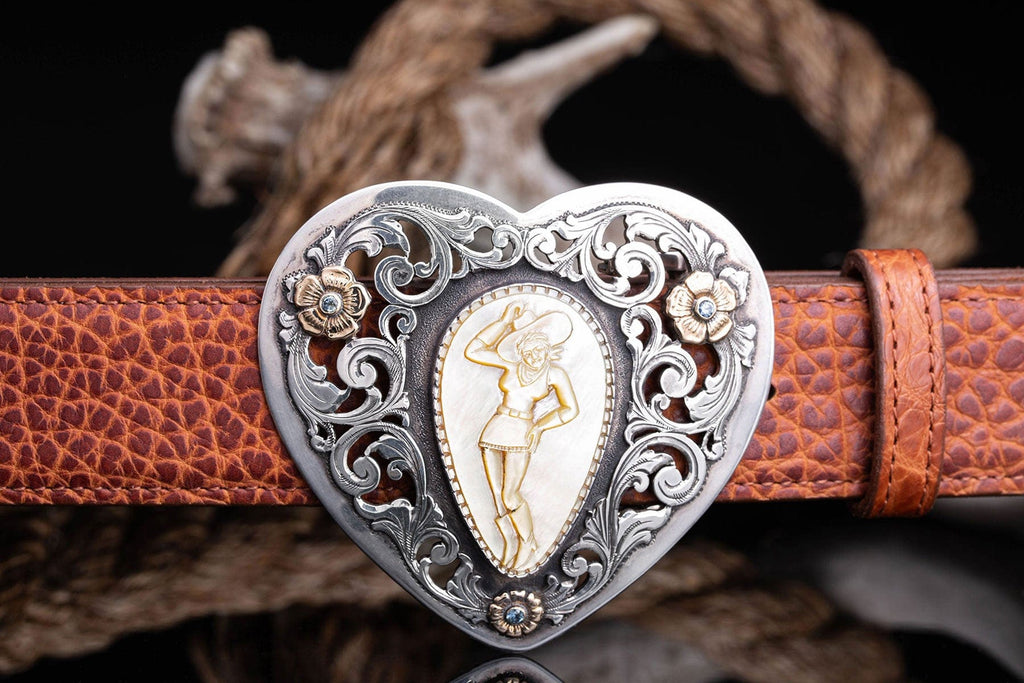 Comstock Heritage Mother of Pearl Trophy Buckle | Axel display picture 1