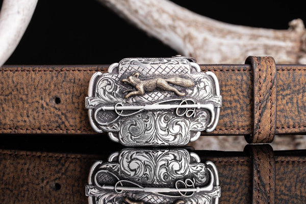 Pendleton Anniversary  Belt Buckle with heart buckle (pair)  75th Anniversary Pendleton | Accessories | Pendleton Montana Silversmith 220  main image 4