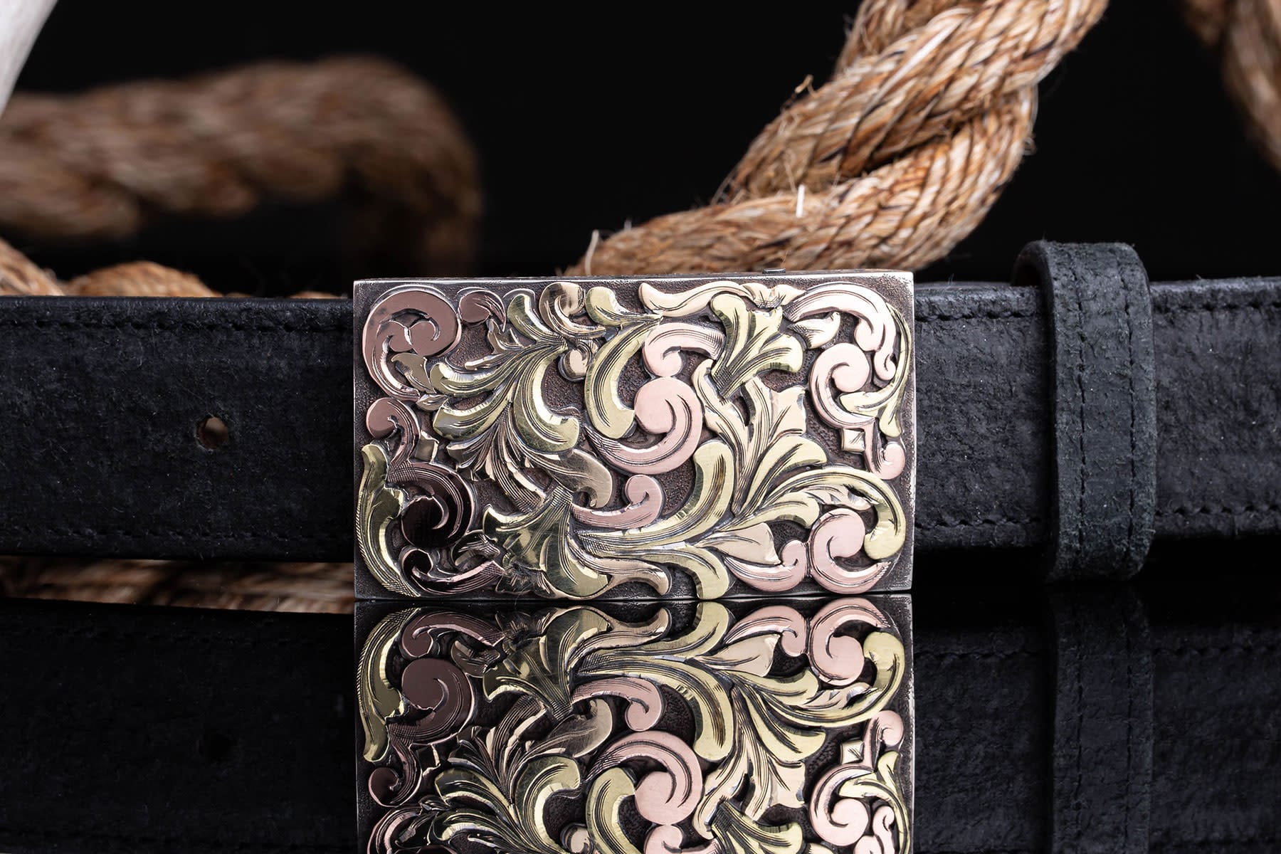 Tyson Swirl Multi 14K Buckle - AXEL'S