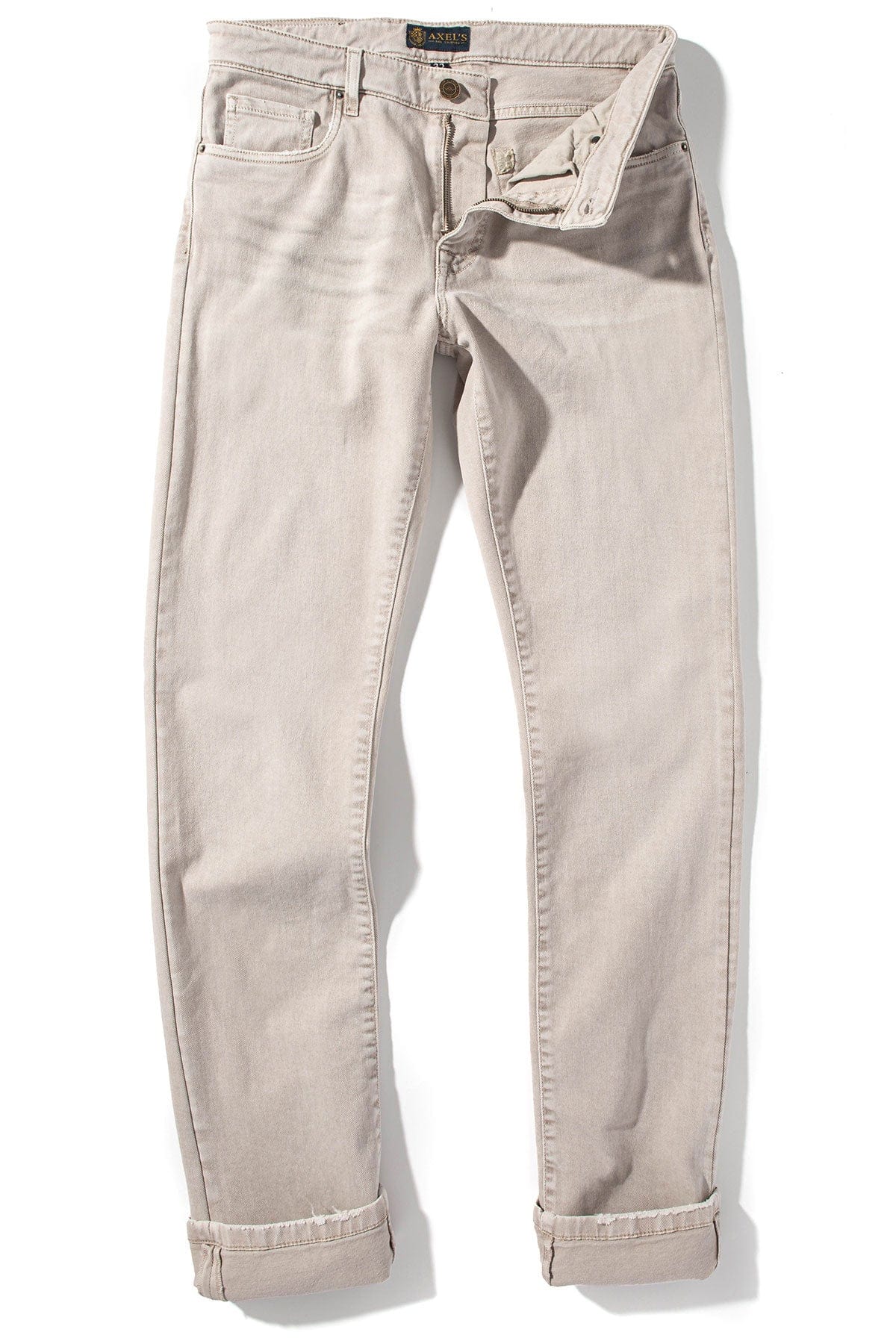 Axel's Premium Denim Silverton Worn-In Slim Denim In Sasso | Mens - Pants - 5 Pocket