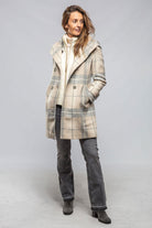 Annemarie Plaid Dbl Brstd Plaid Coat - AXEL'S