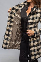 DiBello Millie Houndstooth Coat | Ladies - Outerwear - Cloth